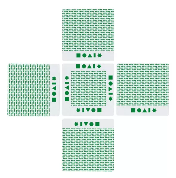card, pattern, green, geometric, grid