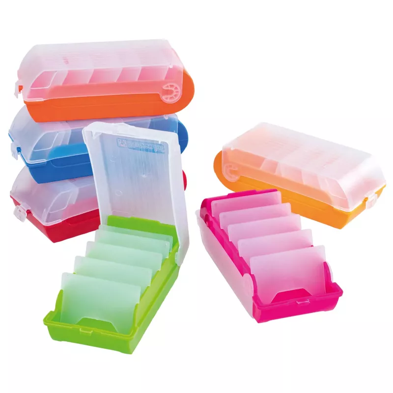 Aufbewahrungsboxen, geteilter Ablage, bunt, Kunststoffbehälter, modulare Organizer