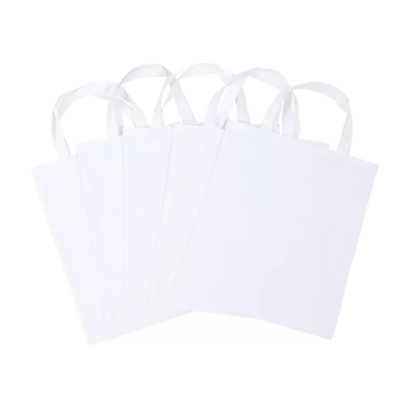 Tasche, Weiß, Non-Woven, Carryall, Wiederverwendbar