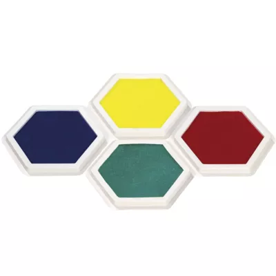 hexagon, farbpalette, bunte farben, mehrfarbig, farbsatz