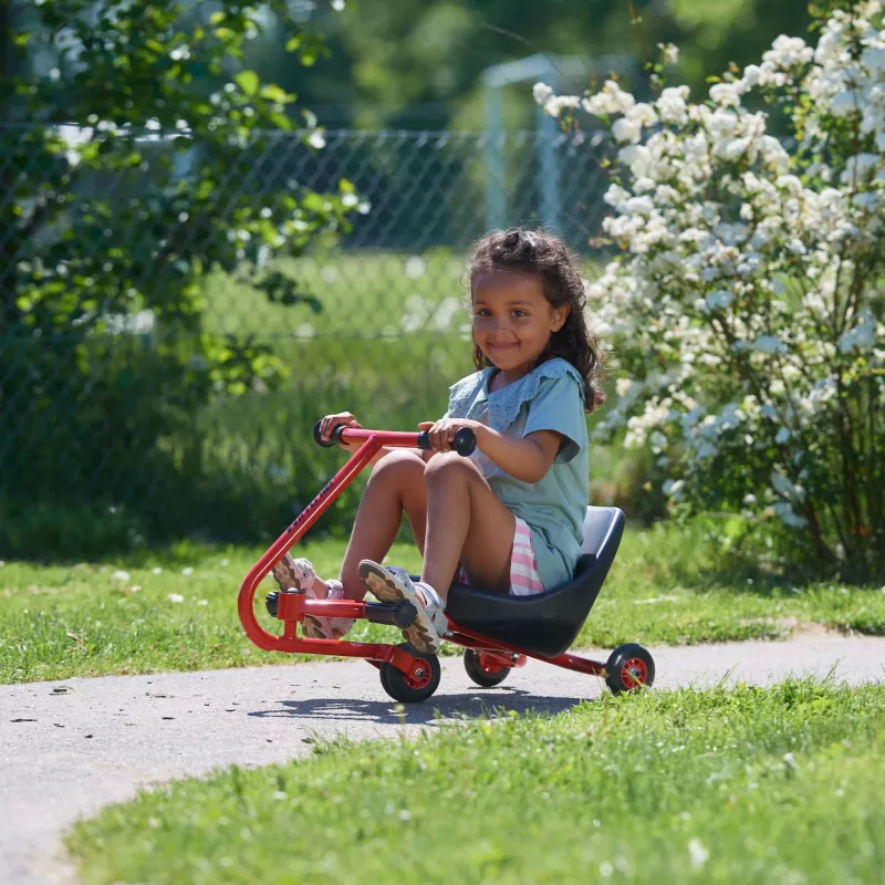 Kinderspielzeug, Trike, Rutscher, Rot, Outdoor