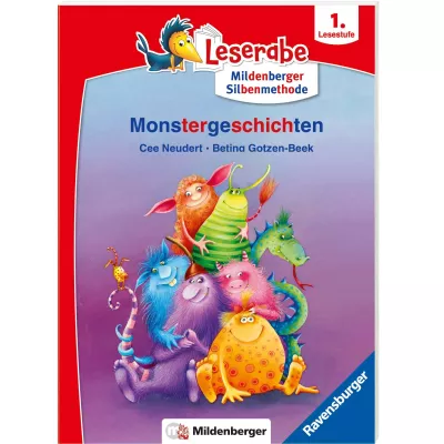 Kinderbuch, Monsterfiguren, Bilderbuch, Lernbuch, Mildenberger Verlag