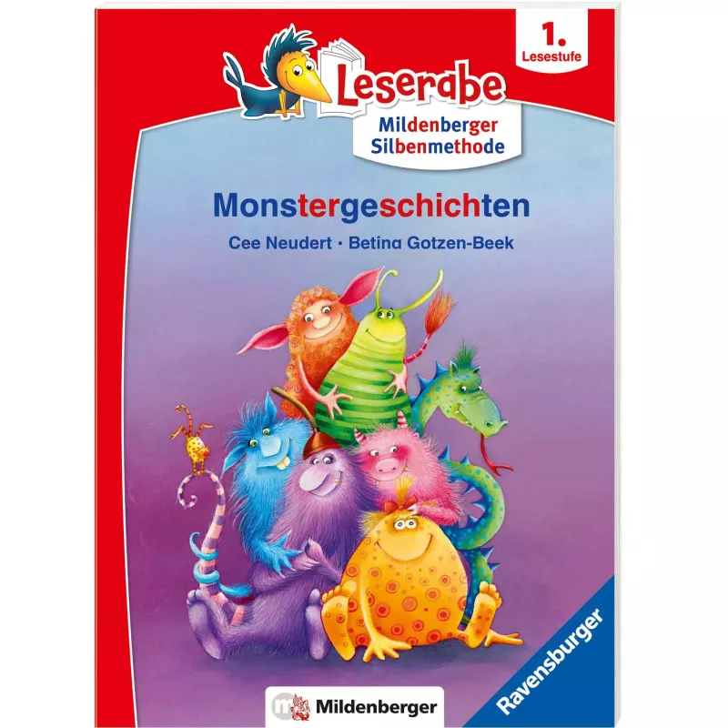 Kinderbuch, Monsterfiguren, Bilderbuch, Lernbuch, Mildenberger Verlag