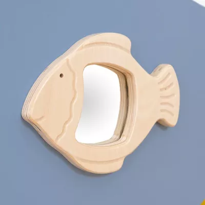 Holzspielzeug, Maskenbrille, Kinderspielzeug, Puppenaccessoire, natürliche Holzmaserung