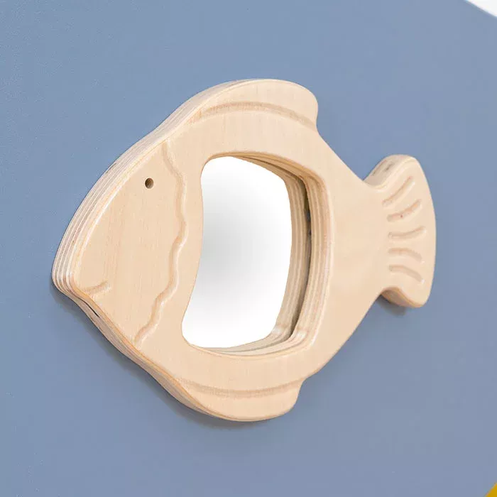 Holzspielzeug, Maskenbrille, Kinderspielzeug, Puppenaccessoire, natürliche Holzmaserung