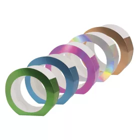 Rundlaternen Rohlinge aus Metallic-Karton