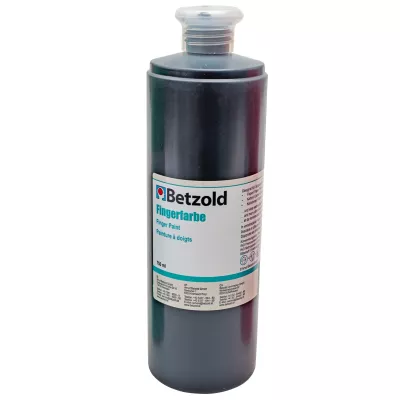 Fingerfarbe, Farbfarbe, Kunstfarbe, Pigment, Flasche 750ml