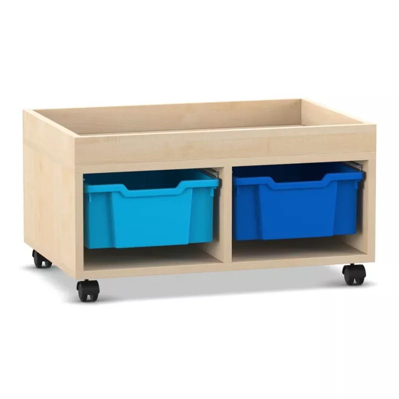 Kastenwagen, Rollcontainer, Kiste, Rollenunterschrank, Holzkabinet (universal)