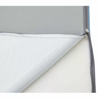 Tasche, Reisegepäck, Reißverschluss, Grau, Mesh-Innenfutter