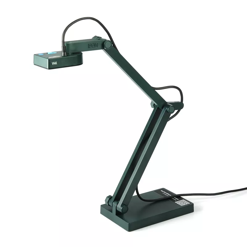 Schreibtischlampe, Armlampe, LED, verstellbar, Grün
