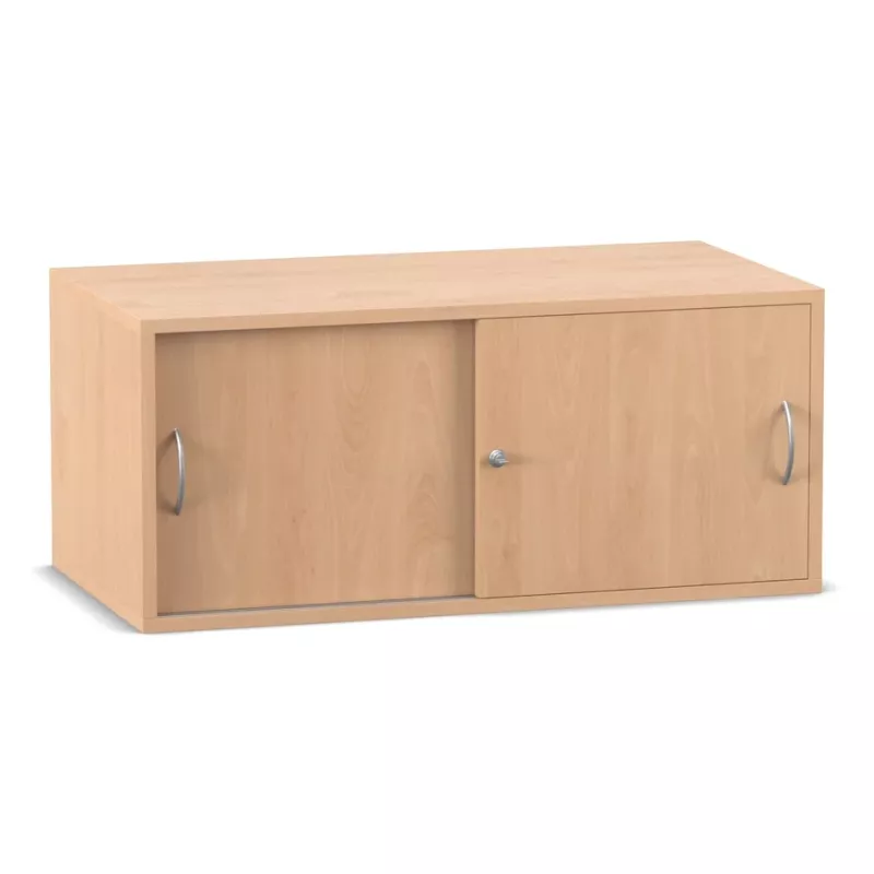 Sideboard, Schrank, Holz, Zweiflügelig, Silbergriff