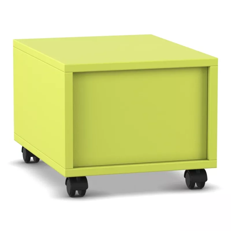 Kastenwagen, Rollcontainer, Mobilwagen, Gelb, Wagen