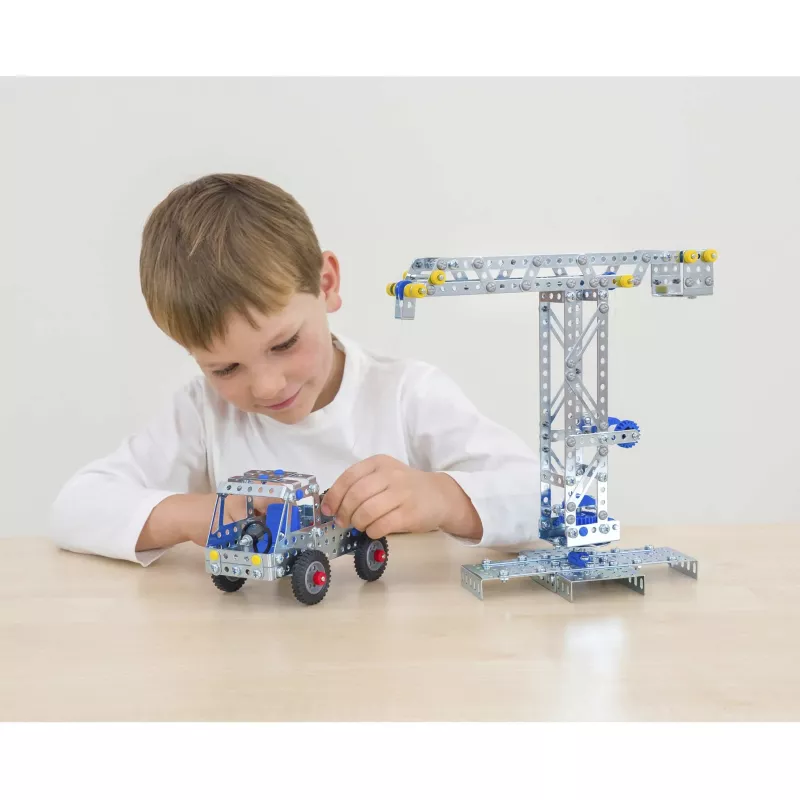 Baukasten, Kran, Metall, Kleinteile, Spielzeugauto