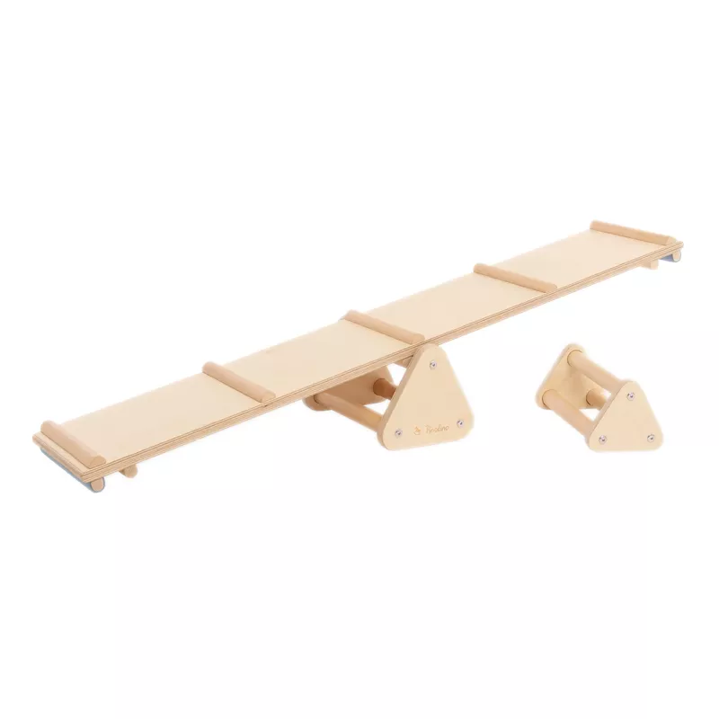 Holzleiter, Kletterstange, Winkelleiter, Kindespielzeug, Holzspielzeug