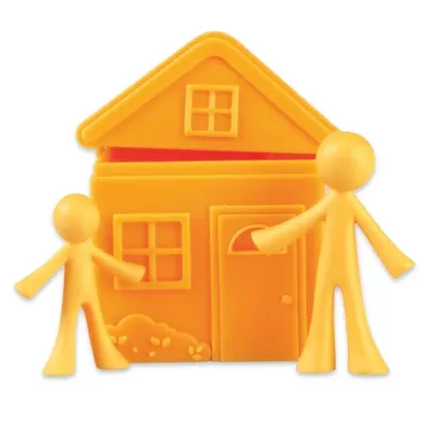 house, home, family, figures, toys