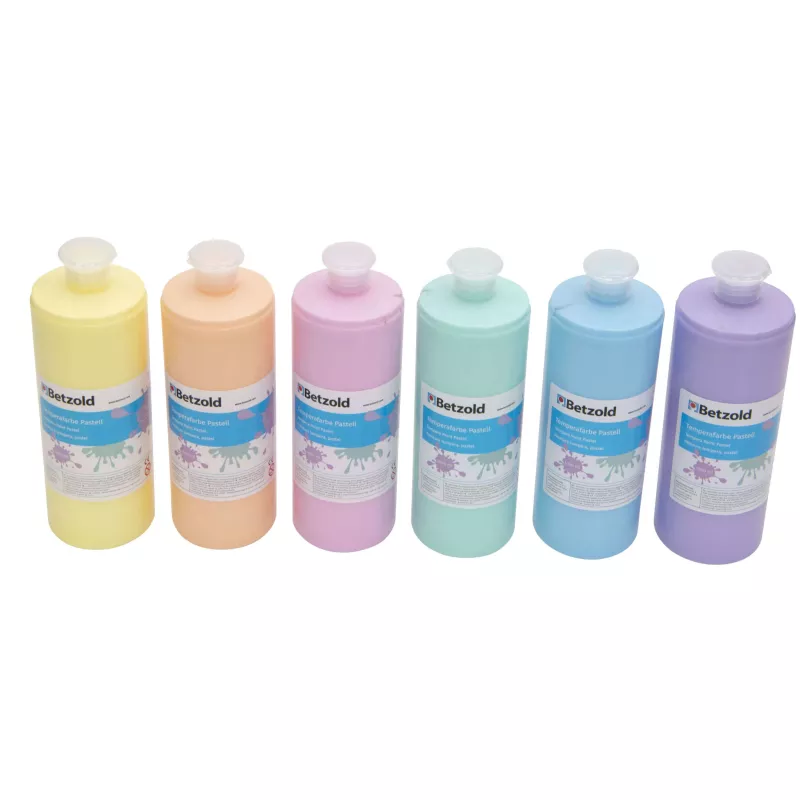 Pastellfarben, Acrylfarben, Farben-Set, Pastellfarben-Set, Farbflaschen