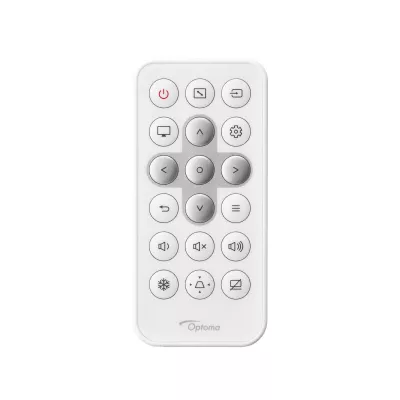 remote, remote control, tv remote, white, optoma