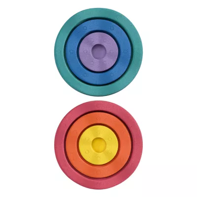 Hula-Hoop, Spielzeugring, mehrfarbig, Ringe, Schaumstoffringe