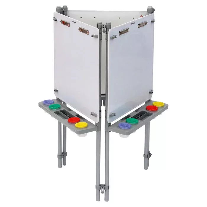 Easel, Stuhl, Flipchart, zweifarbig, verstellbar
