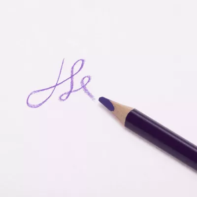 Bleistift, Bleistiftspitze, Schreibstift, Lila Tinte, Kalligrafie