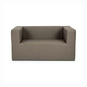 2-Sitzer-Sofa mit Kunstlederbezug