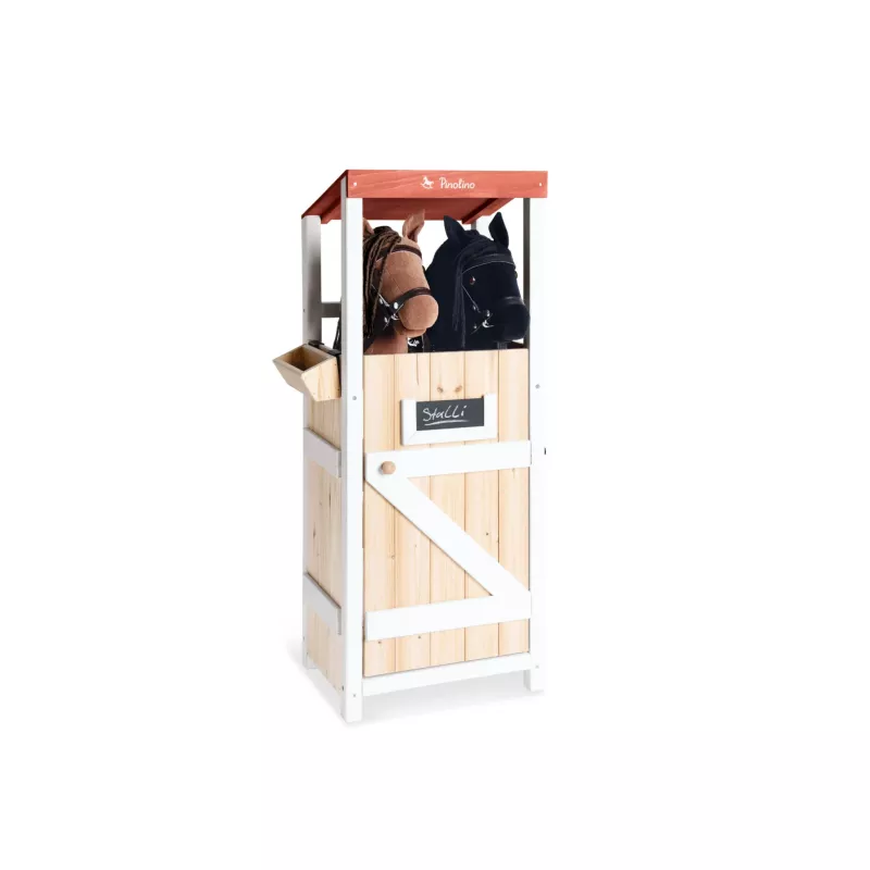 Pony-Wagen, Pferdebox, Holzstall, Reitlecke, Sattelhalter