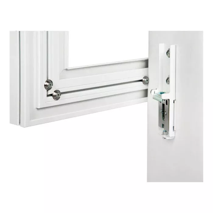 Scharnier, Türscharnier, Klapparm, Profilrahmen, Metallbeschlag