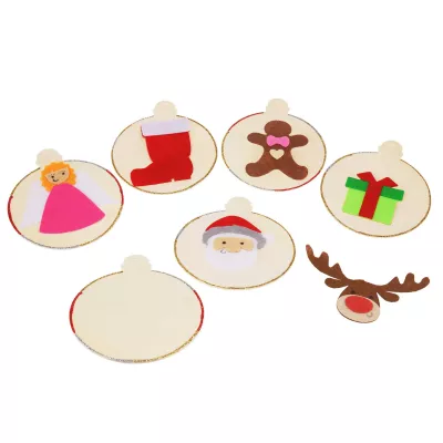 Weihnachtsanhänger, Baumschmuck, Papieranhänger, Engel, Rentier