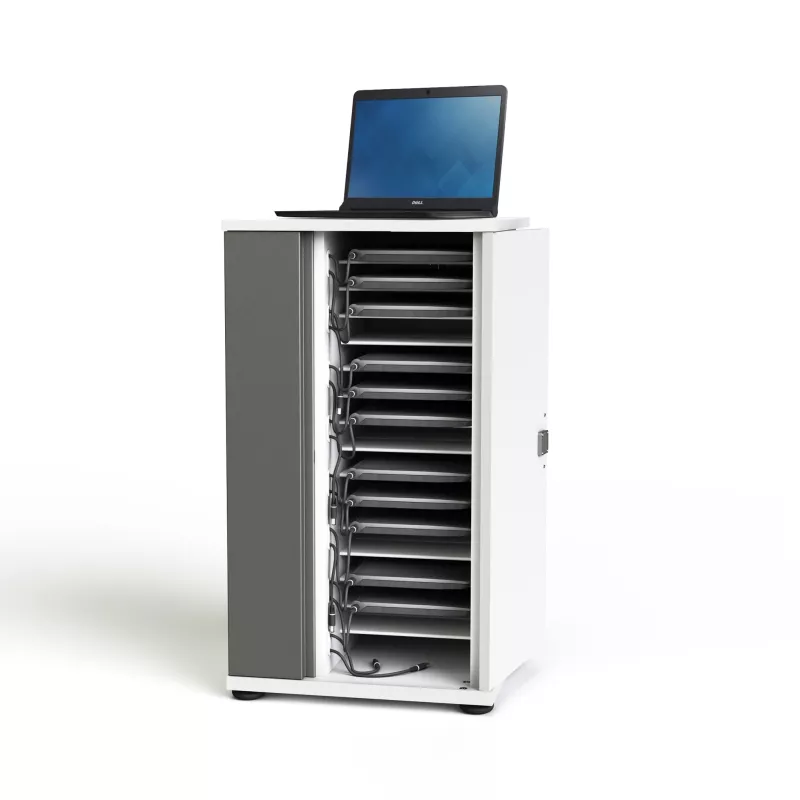 Laptop-Ständer, Ladestation, Serverrack, Kabelmanagement, Trockenfach