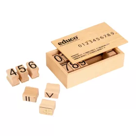 Zahlenstempel 0 - 9