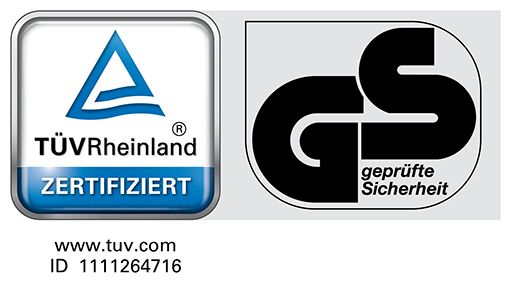 Zertifiziert, TÜV, Sicherheitszeichen, Zertifiziertes Label, Sicherheitszertifikat