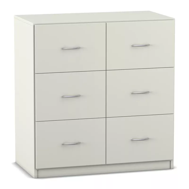 Schubladenschrank, Kompakte Aufbewahrung, Möbelstück, Schubladen, Beige