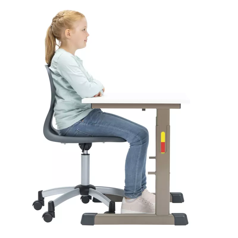 Schreibtischstuhl, Kinderstuhl, Verstellbarer Stuhl, Knickfeder, Rougierstuhl