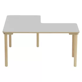 Winkeltisch 120 x 120 cm, Höhe 46 cm