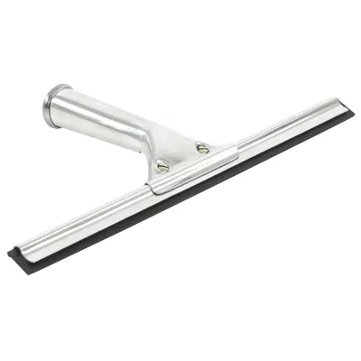 Fensterputzer, Klarspachtel, Aluminium, Glasspachtel, Schwarze Kante