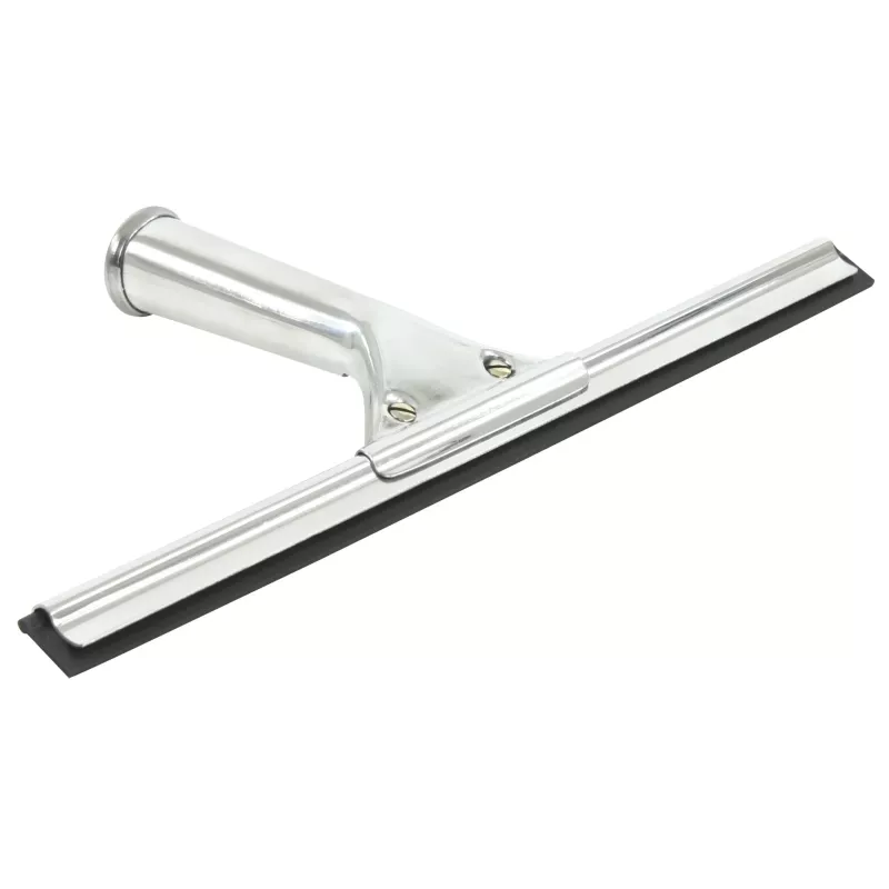 Fensterputzer, Klarspachtel, Aluminium, Glasspachtel, Schwarze Kante