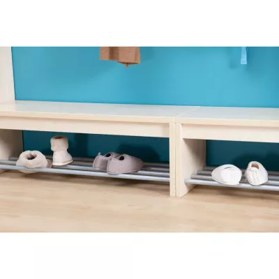 Schuhregal, Schuhablage, Kinderzimmer, Holzregal, Hausschuhe