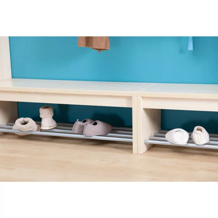 Schuhregal, Schuhablage, Kinderzimmer, Holzregal, Hausschuhe