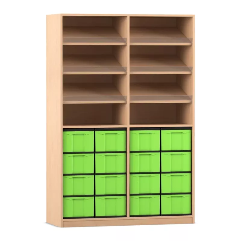 Regal, Schränk, Holz, Grünboxen, Aufbewahrungssystem