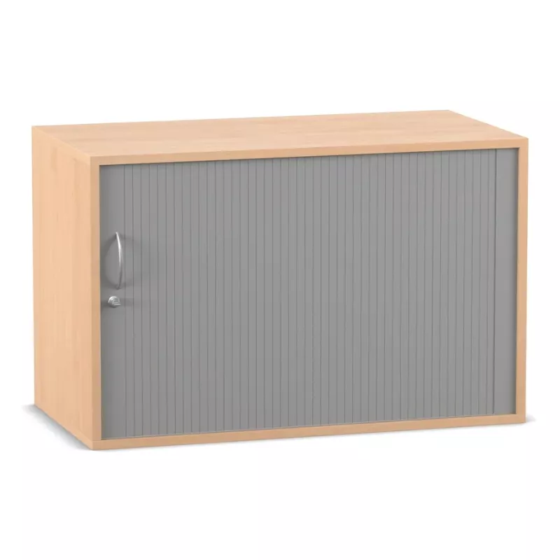 Schrank, Rollladen, Schrankschrank, Grau, Holzoptik