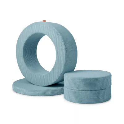 Schaumstoffmatten, runder Ring, Textur Rippen, Puzzle Matten, Schaumstoffkissen