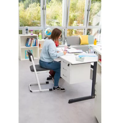 Schreibtisch, Büromöbel, Möbel-Set, Schubladenkombi, Arbeitsplatz