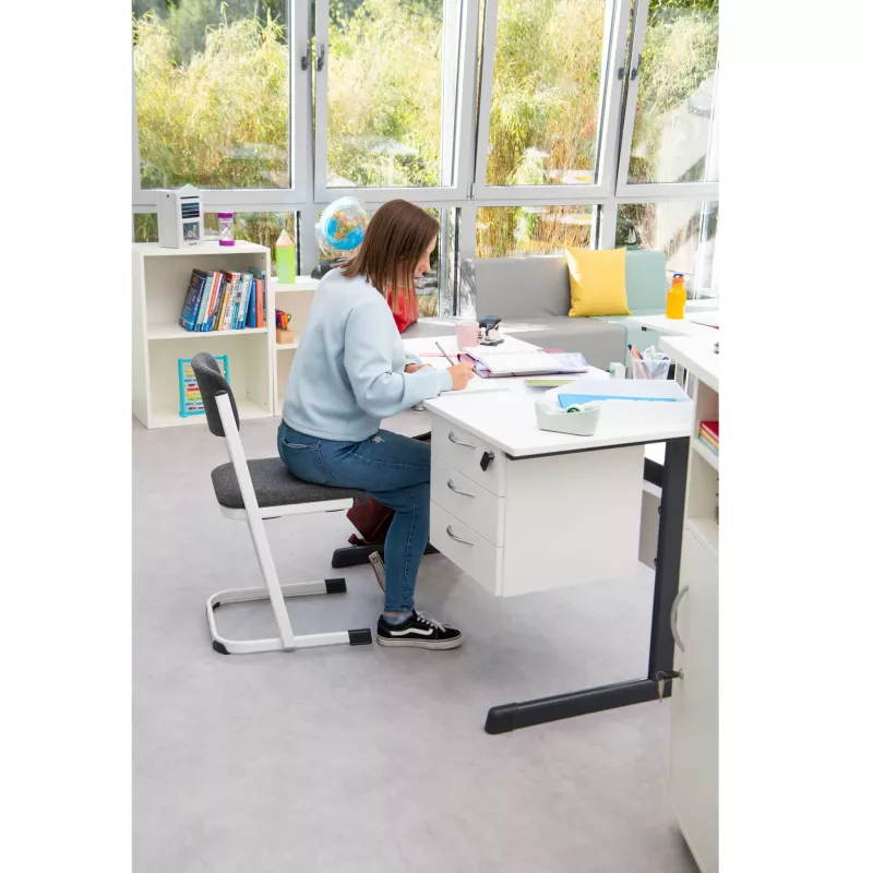 Schreibtisch, Büromöbel, Möbel-Set, Schubladenkombi, Arbeitsplatz