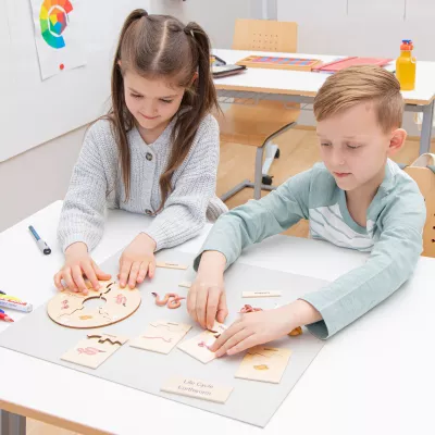 Kinder, Puzzles, Lernspiel, Holzpuzzle, Bildungsset