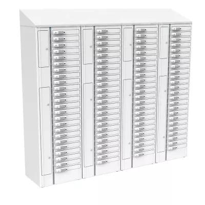 Serverrack, Kühlrack, Datenkabine, Metallkasten, Schließbare Türen