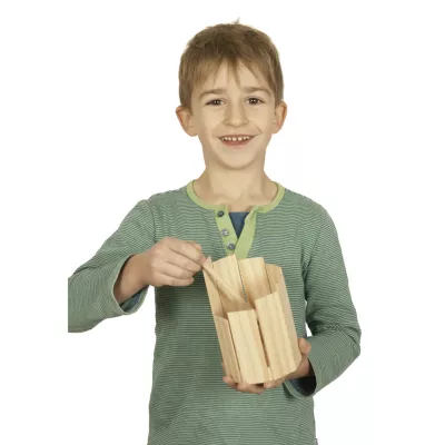 Holzspielzeug, Bausatz, Holzklötze, Kinder, Kreativspielzeug