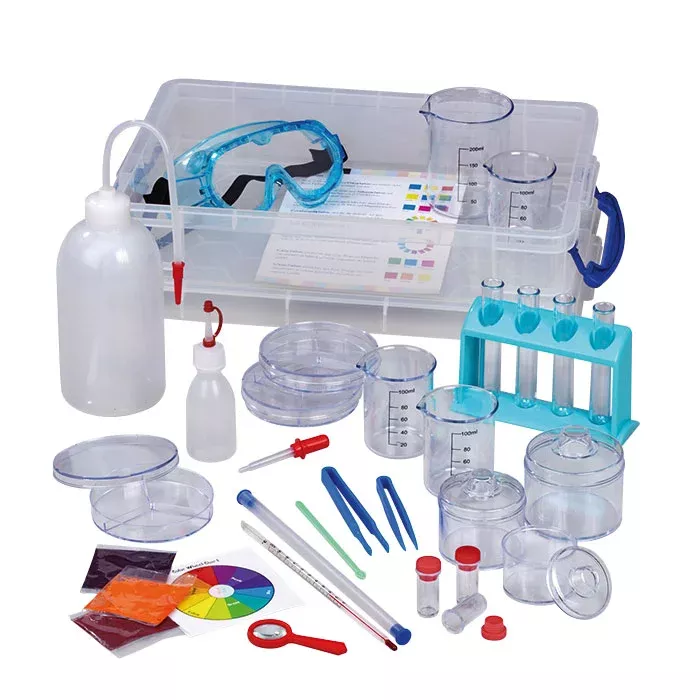 laboratorium, kit, wissenschaft, ausrüstung, reagenzgläser