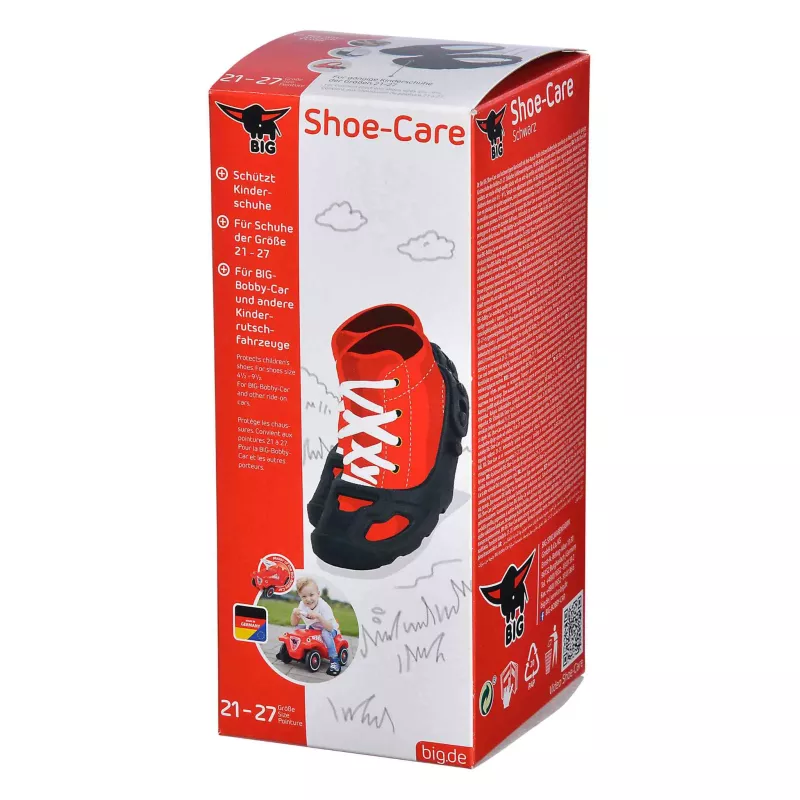 Kinder Schuhwerk, Sohlen-Schutz, Schuh-Care, Roter Schuh, Größe 21-27