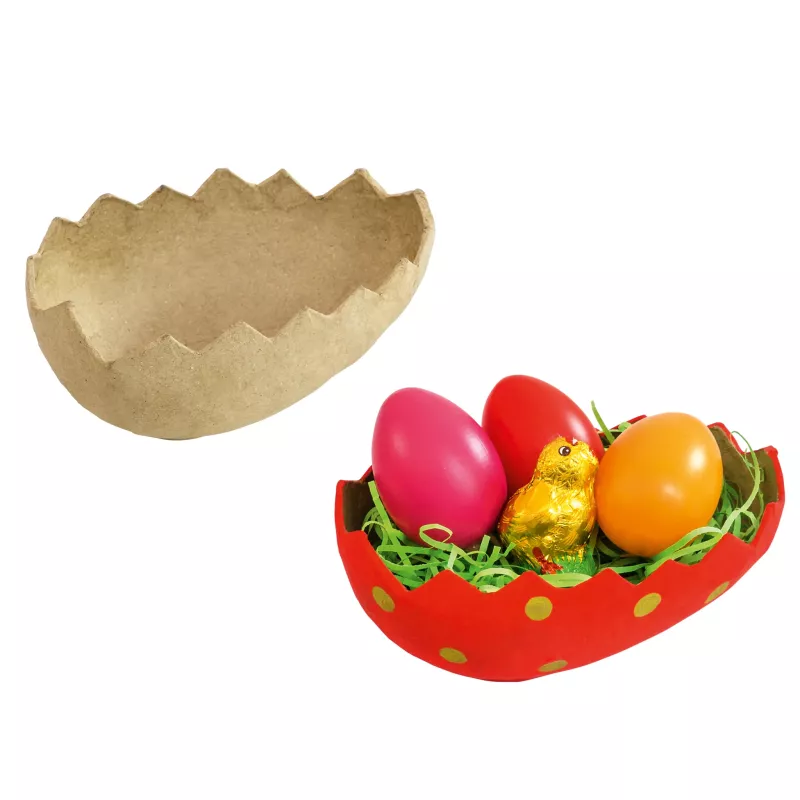 Osterkorb, Papierkorb, Eier, Nest, Ostern