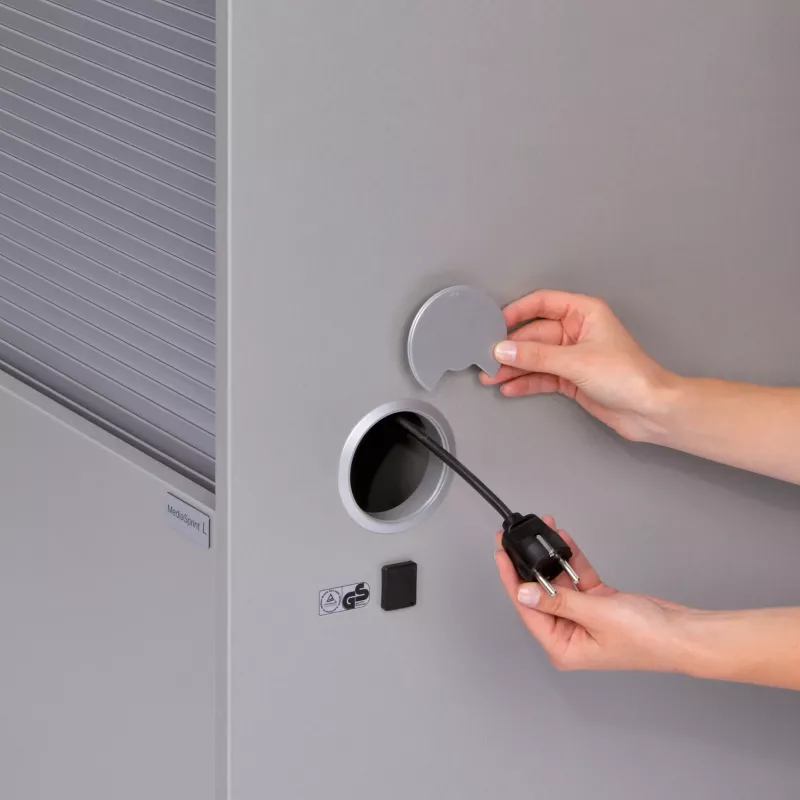 Schloss, Stecker, Steckdosen-Abdeckung, Klingensperre, Elektroanschluss